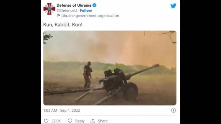Viral, Pasukan Ukraina Ejek Tentara Rusia di Media Sosial: Lari atau Mati