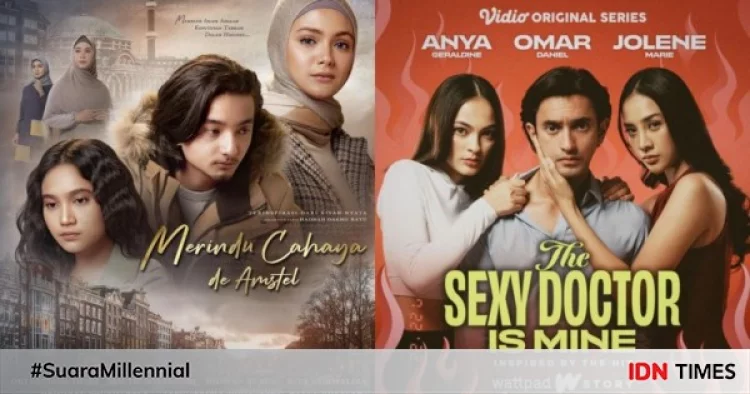 10 Film Indonesia tentang Pria yang Terjebak Cinta Segitiga