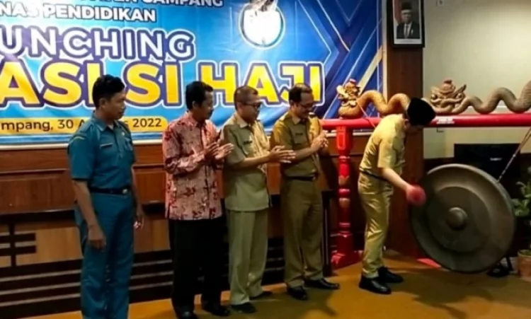 Disdik Sampang Launching Aplikasi Si Haji, Sekda: Penerimaan Gaji ASN Harus Dikontrol!