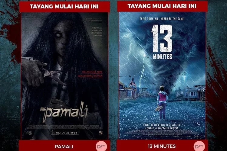 Jadwal Tayang Bioskop Samarinda Senin, 10 Oktober 2022, Film Horor Indonesia Pamali dan Jailangkung Sandekala