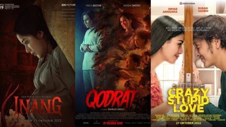 6 Film Indonesia yang Tayang di Bulan Oktober 2022 di Bioskop, dari Film Horor hingga Film Romantis