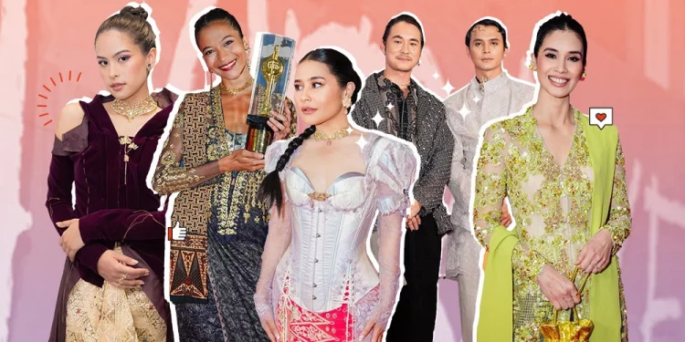Penampilan Para Selebriti di Festival Film Indonesia 2022