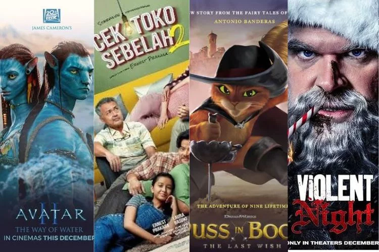 8 Film Pilihan Berbahasa Indonesia dan Asing Tayang di Bulan Desember 2022 untuk Menemani Libur Akhir Tahun