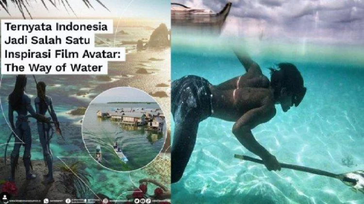 Kehidupan Suku Bajo Indonesia Jadi Inspirasi Film Avatar 2, Di Sultra Ada 'Metkayina' di Wakatobi