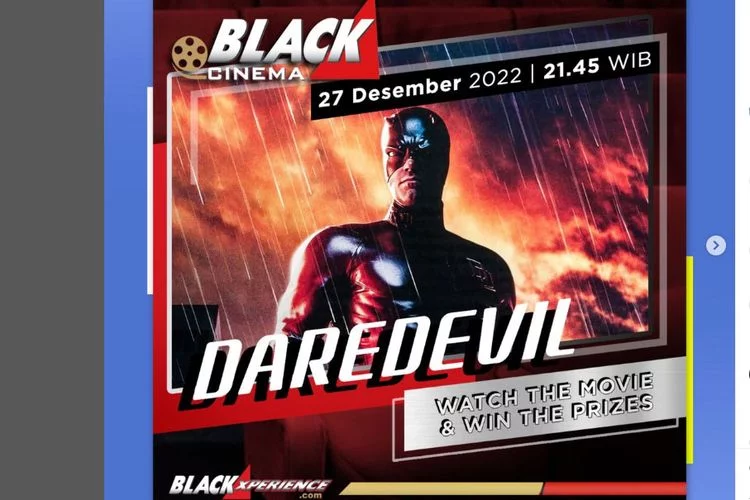 Jadwal Acara TransTV Hari Ini Selasa, 27 Desember 2022 Ada Dream Box Indonesia, Insert Dan Film Daredevil