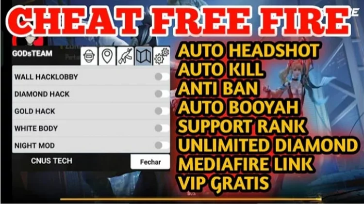 Cheat FF Apk Auto Headshot Free Download Anti Banned