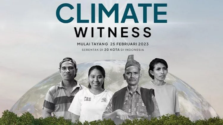 Suarakan Isu Perubahan Iklim Dengan Cara Positif, Ini Jadwal Tayang Film Climate Witness di Medan - Tribun-medan.com