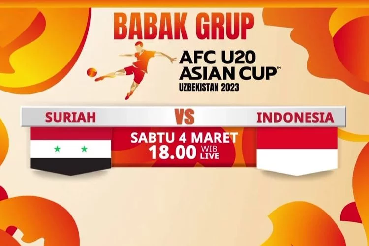 Jadwal Acara RCTI Hari Ini, Sabtu 4 Maret 2023, Live AFC U20 2023: Suriah vs Indonesia, Film Tarung Sarung