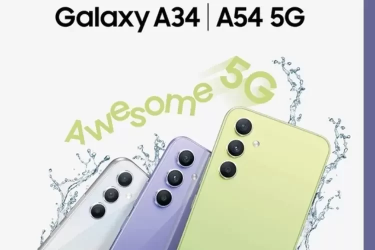 Spesifikasi dan Harga Samsung Galaxy A34 5G yang Baru Dirilis, HP Android yang Bisa Dipakai Main Game Berat