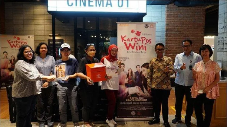 Ingin Kembali Menangkan Hati Masyarakat, Pos Indonesia Dukung Penuh Film Kartu Pos Wini