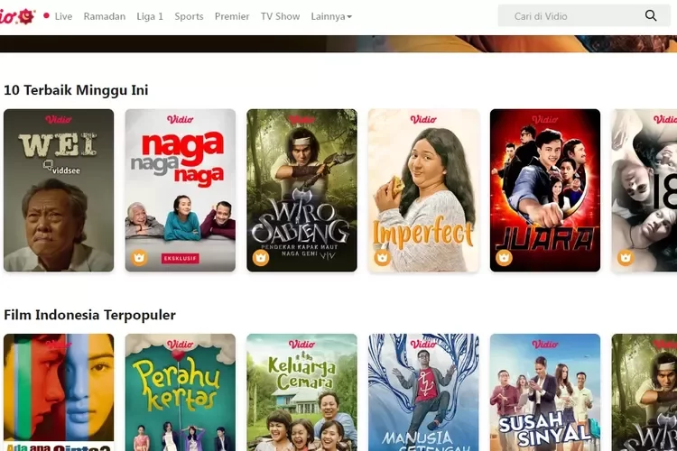 4 Situs Terbaik Nonton Film Indonesia, Legal Bisa Diakses Kapan Saja