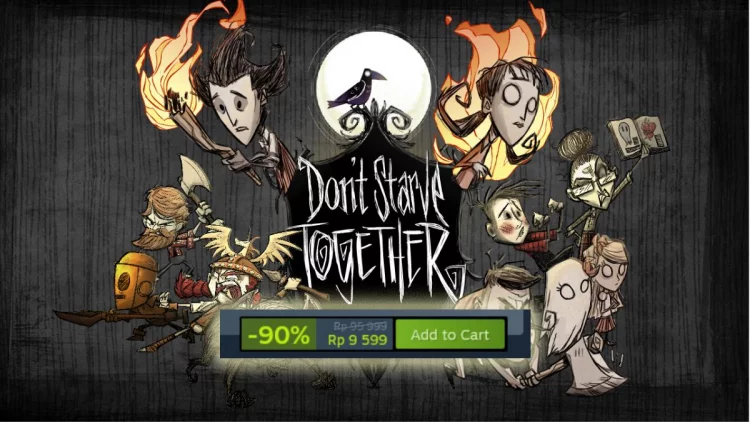 Diskon Hingga 90%, Don’t Starve Together Pecahkan Rekor Pemain Terbanyak di Steam