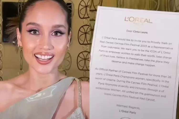 Bangga! Cinta Laura mewakili Indonesia untuk hadir dalam acara Cannes Film Festival 2023