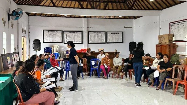 Prodi Sastra Inggris Unmas Denpasar Beri Pelatihan Bahasa Inggris bagi Masyarakat di DTW Jatiluwih - Tribun-bali.com