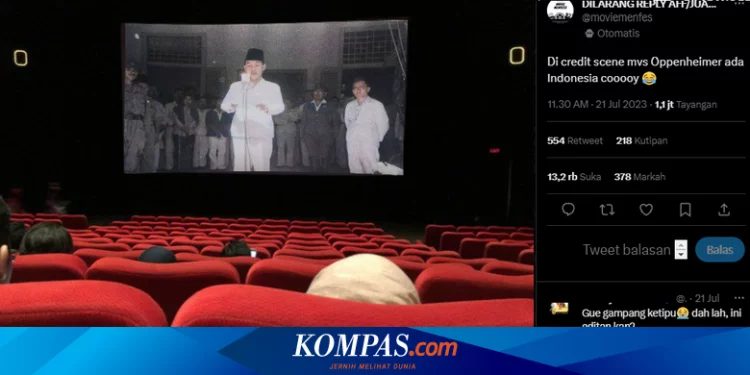 Alur Film Oppenheimer dan Kondisi yang Terjadi di Indonesia Halaman all