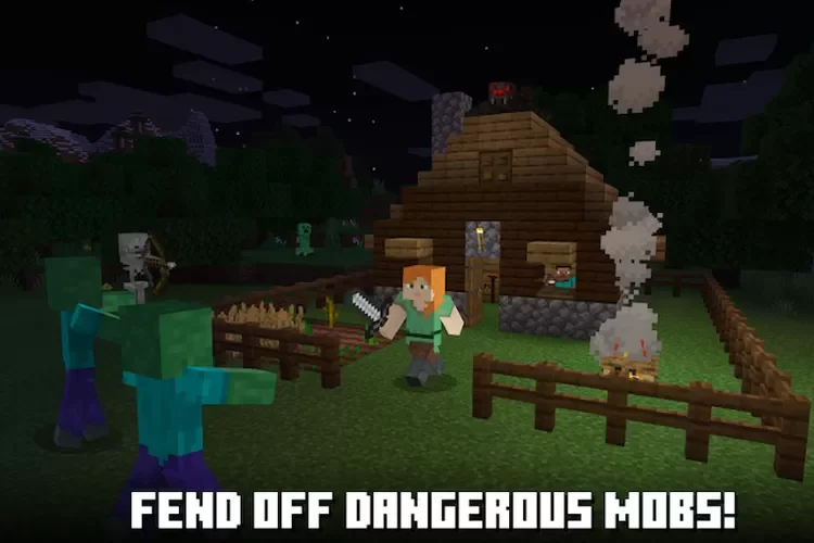 Link APK Minecraft v1.20 Offline Mod Unlimited Items Dicari, Download Game Legal Mojang Studios di Sini