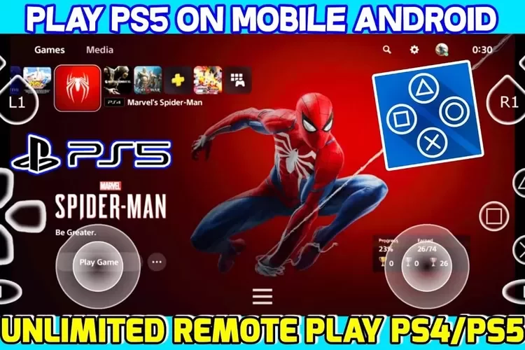 Panduan Lengkap Cara Bermain Game PS5 Di Android Menggunakan PS Remote Play