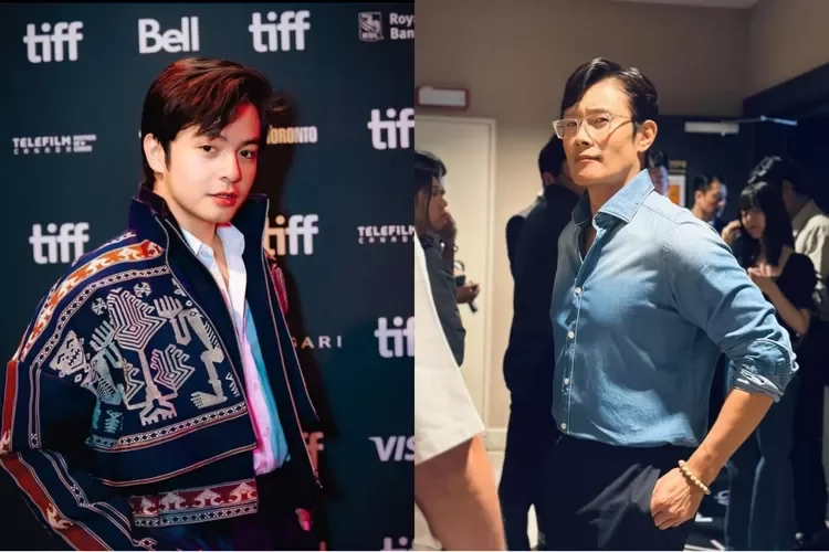Aktor Indonesia Angga Yunanda Foto Bareng Lee Byung Hun di Festival Film Canada: Kayak Bapak sama Anak...