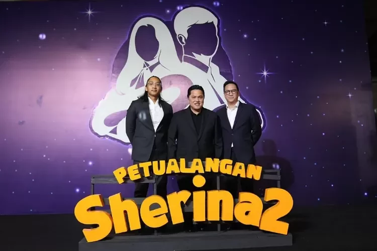 Nonton 'Petualangan Sherina 2' Bareng Anak, Erick Thohir Ajak Dukung Film Indonesia!