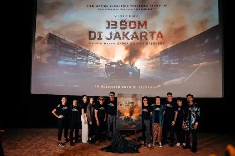 Film '13 Bom di Jakarta' Dirilis dengan Action Terbesar di Indonesia yang Terinspirasi dari Kejadian Nyata