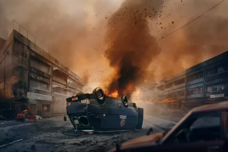 Pakai ledakan asli! First look 13 Bom di Jakarta dirilis, bakal jadi film aksi terbesar Indonesia tahun ini