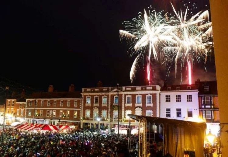 Everything you need to know about today’s Christmas lights switch on and fireworks display
