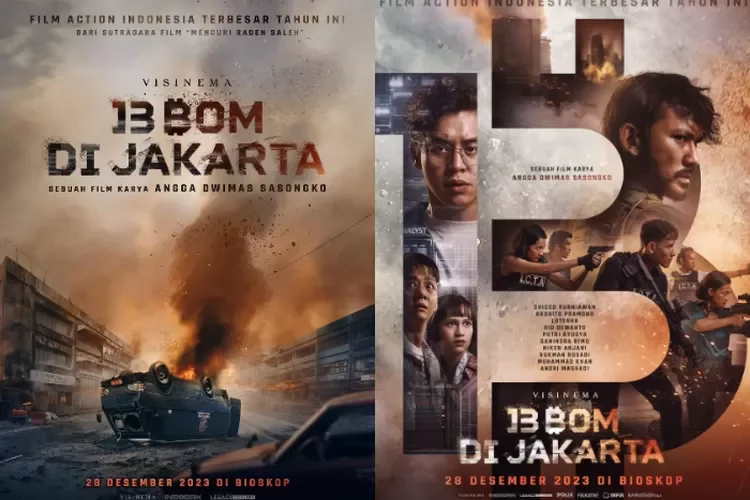 Tayang Hari Ini, Film 13 Bom di Jakarta Dibanjiri Aktor Ternama Indonesia