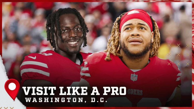 Visit Like a Pro: Chase Young, Javon Kinlaw Share Perfect Itinerary for D.C.