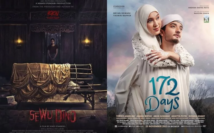 10 Film Indonesia Terlaris Tahun 2023, Capai Jutaan Penonton