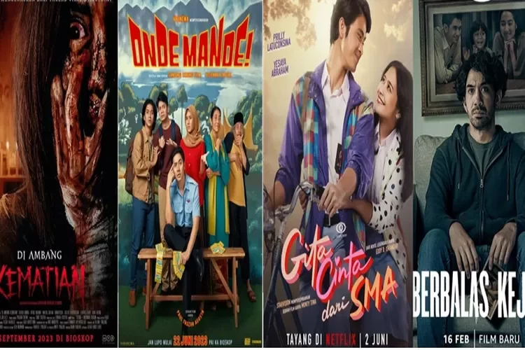 Daftar 10 Film Indonesia Terbaik 2023, Ada Film Hohor Terseram Di Ambang Kematian - Film Sweet Romance  Gita Cinta Dari SMA yang Pahit dan Menusuk