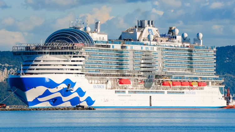Itinerary Change for New Princess Cruises Ship Maiden Voyage