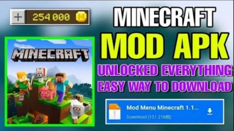 Download Game Minecraft Terbaru V1.20.60 2024 APK MOD untuk Android