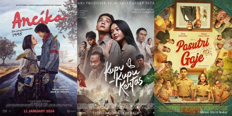 5 Film Terbaru Indonesia Genre Romantis Bikin Baper, Diwarnai Perjalanan Cinta yang Penuh Liku
